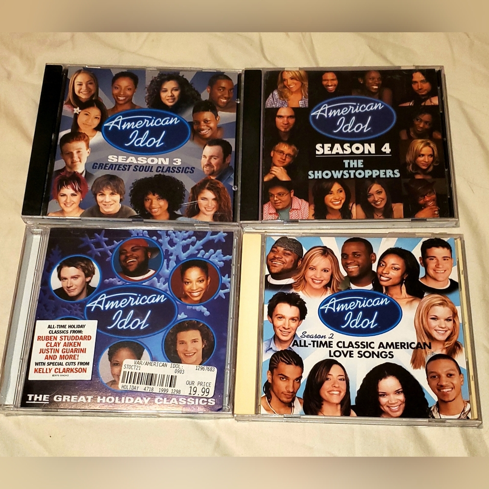 AMERICAN IDOL x4 CDs